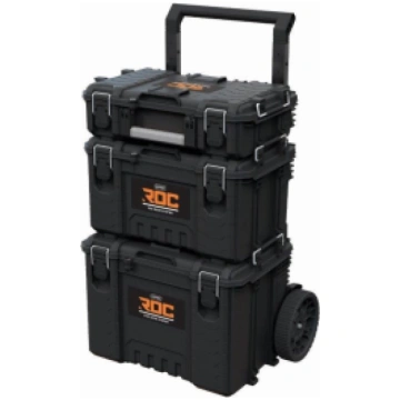 SET OF 3 TOOLBOXES ROC PRO GEAR 2,0 KETER 256982