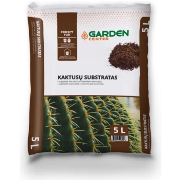 Substrāti kaktusiem Garden Center, 5 l