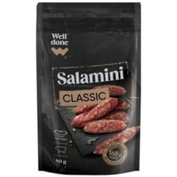Vītinātas Mini salami desiņas WELL DONE 80g
