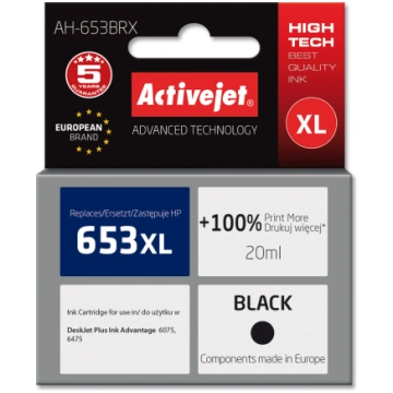 Activejet AH-653BRX Ink for HP printers; Replaceme