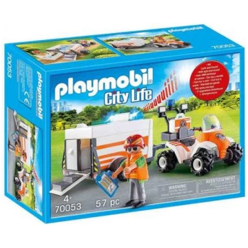 70053 PLAYMOBIL® City Life Ātrās palīdzības kvadra