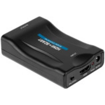 AV adapteris HDMI — Scart melns (ZLA0111) [Adapter