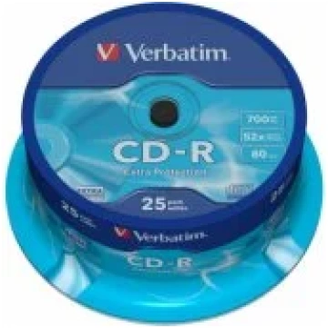 Verbatim CD-R 700MB x52 Extra Protection Cake Box 