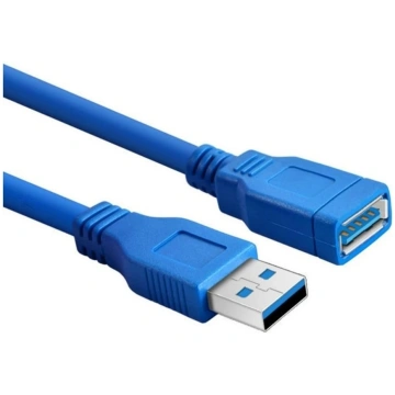 RoGer USB-A Extension Cable, 5Gbps / 3m / blue RO-