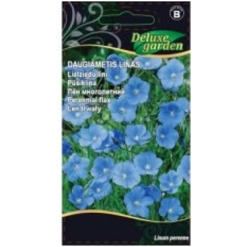 Deluxe Garden Sēklas lini lielziedu daudzgadīgie 1