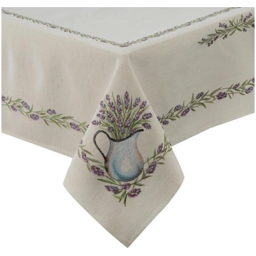 Galdauts taisnstūrveida, bēša krās./violeta krās.,