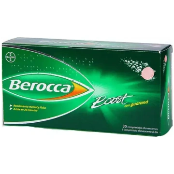 BEROCCA Boost 30 Effervescent Tablets Guarana 8470