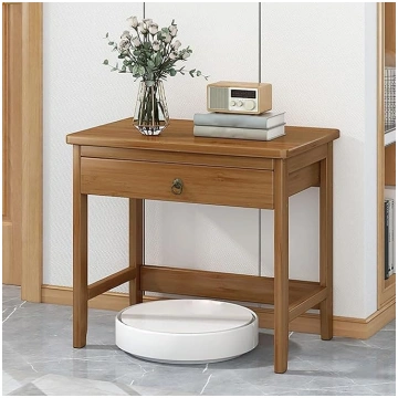 Narrow Console Table with Drawers, Hallway Table w