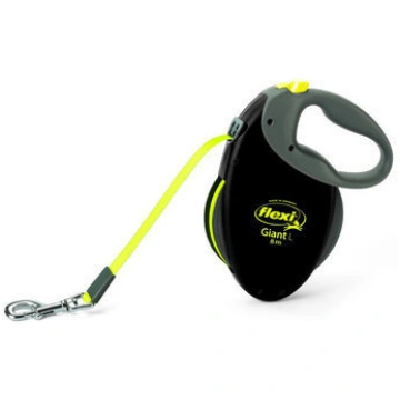 Flexi automātiskā pavada Giant L, melna , 8 m
