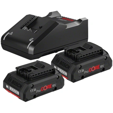 Bosch akumulatora lādētāja kompl. GBA 18V 2x4Ah PR