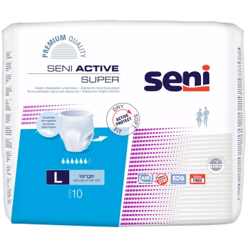 SENI Active Super L biksītes, 10 gab