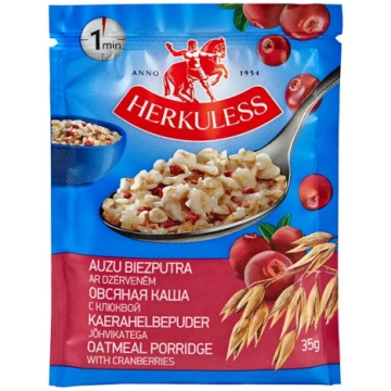 Ātri pagatavojama auzu pārslu porridge Herkuless a