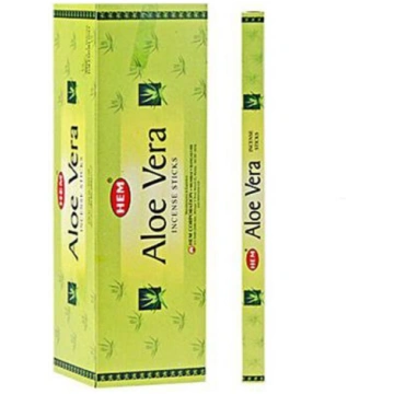 Aromātiskie smaržkociņi Hem India Aloe Vera, 8 gab