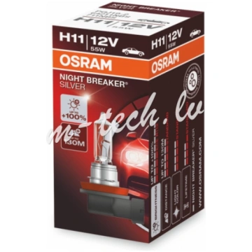 O64211NBS - NIGHT BREAKER® SILVER H11