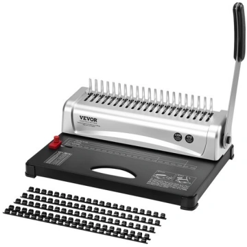 Perforators 21 caurums grāmatu iesiešanai Vevor