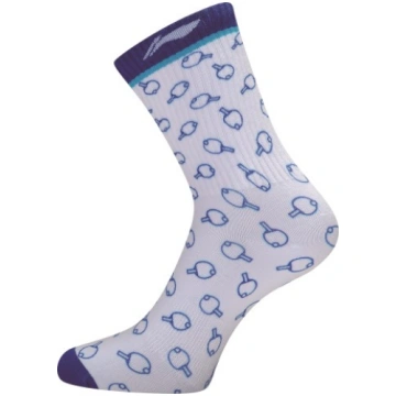 Li-Ning Socks AWLU039-1C white/blue 42309