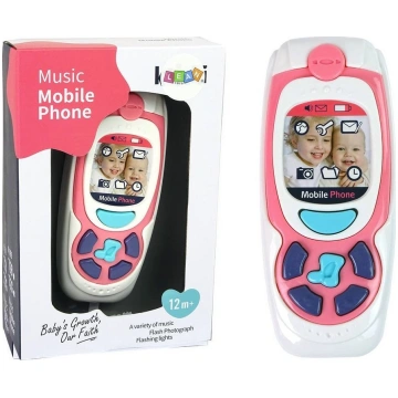 Attīstoša rotaļlieta, muzikāls telefons Lean Toys,