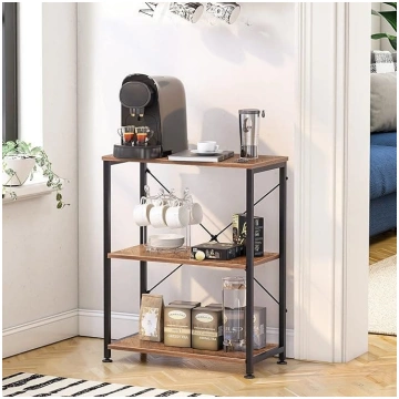soges Kitchen Shelf Baker"s Shelves with 2 Shelves
