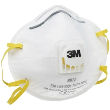 Respirator from dust with valve FFP1 cup shaped Au