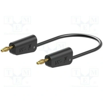 Test lead; 60VDC; 30VAC; 32A; banana plug 4mm,both