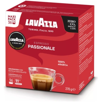 Kafijas kapsulas Lavazza Passionale tumša grauzdēš