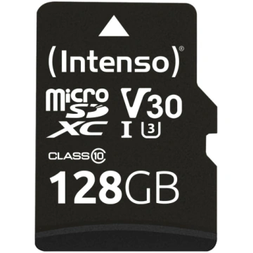 Intenso microSDXC 3433491 128GB, 100 MB/s lasīšana