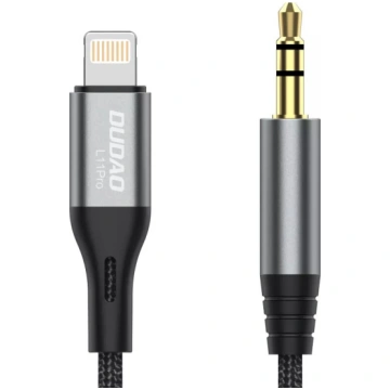 DUDAO audio kabelis Lightning - mini jack 3.5mm 1m