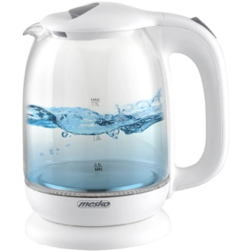 Elektriskā tējkanna Mesko MS 1302 white
