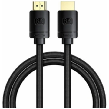 Kabelis Baseus HDMI Male - HDMI Male Black 2m 8K C
