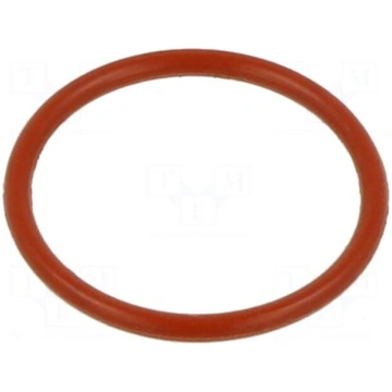 O-ring gasket | silicone | Thk: 5mm | Øint: 34mm |
