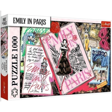 Trefl Puzzle Emily w Paryzu: Magazyn Mody 1000 ele