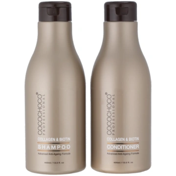 Kolagēna un biotīna matu kopšanas komplekts 400ml 