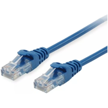 Tīkla kabelis Equip Cat.6 U/UTP RJ-45 0.5m Zils