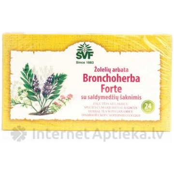 Tēja Bronchoherba Forte ar lakricu, 24 paciņas
