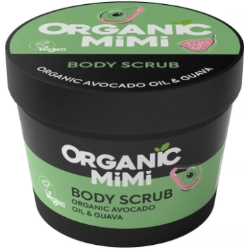 Organic Mimi Ķermeņa skrubis Avocado & Guava, 120 