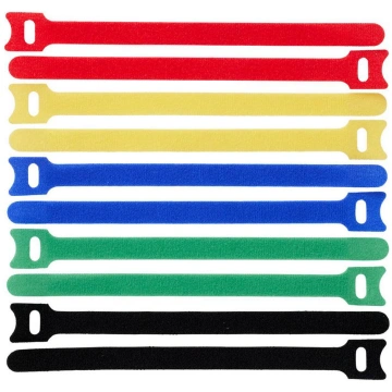 Proxtend hook and loop 20cm x 12mm multi 10pcs 571