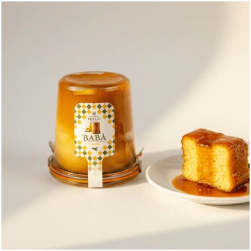 Limoncello Baba in a jar Alta Pasticceria