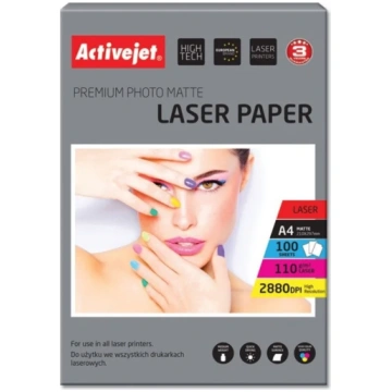 Foto papīrs ActiveJet AP4-110M100L, A4