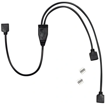 Inter-Tech - power splitter - power 4 pin to power