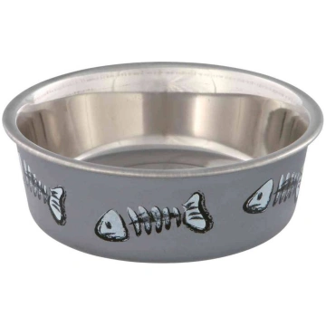 Stainless steel bowl with plastic coating, 0.25 l/