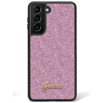 Guess Glitter Script Case for Samsung Galaxy S24 -