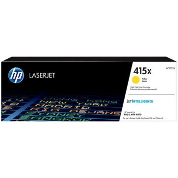 HP 415X High Capacity Yellow Laser Toner Cartridge