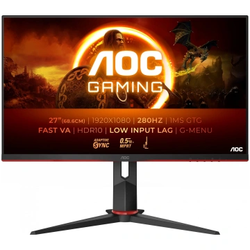 Monitors AOC 27G2ZN3, Full HD, 280 Hz, 27"