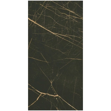 Sienas flīzes Paradyz Ceramika Fancy Black Pulētas