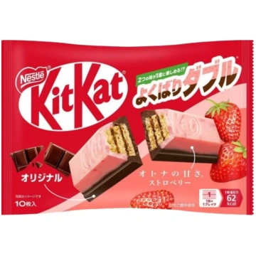 Nestlé Mini Zemeņu Kit Kat 116g - Japānas gardums 