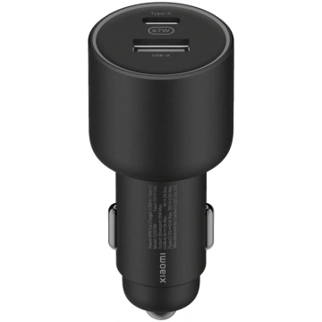 Xiaomi GaN Car Charger, 67W, 3A, 1 x USB-A - 1 x U