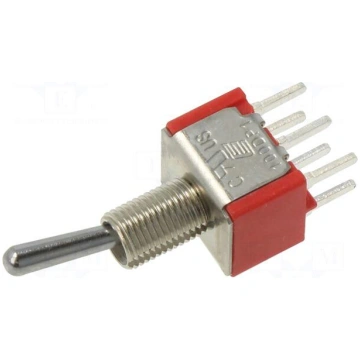 Switch: toggle | Pos: 2 | DPDT | ON-ON | 2A/250VAC