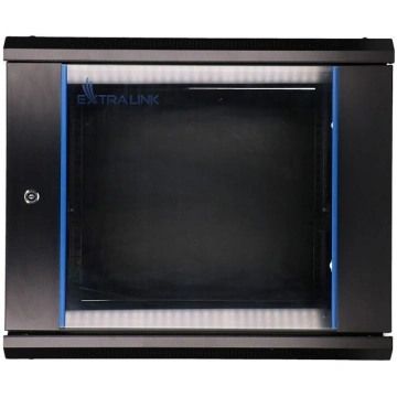 Serveru skapis Extralink Wall cabinet rack 9U blac