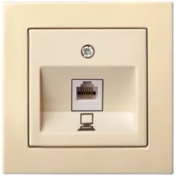 LIREGUS EPSILON SMILŠU rozete RJ45 bez rāmja