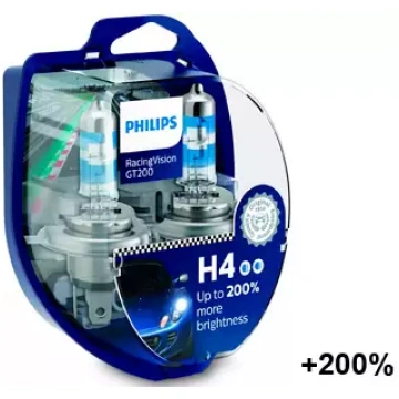 Halogēna spuldze PHILIPS RacingVision GT200 H4 12V
